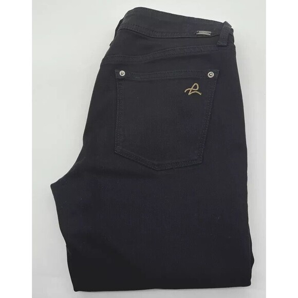 DL1961 Sz 27 Jeans Black‎ EMMA Skinny Stretch Power Legging Riker 360 Comfort - Picture 3 of 4